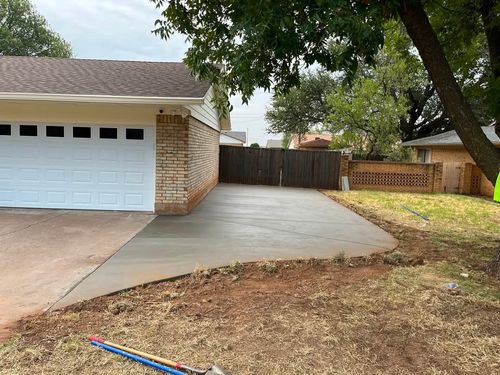 Driveway Construction for Rock of Ages Concrete LLC in Denton, TX