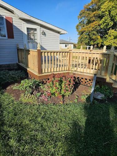 Decks for John Colvin's Home Improvement in Modoc,  IN