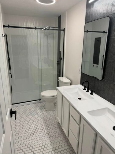 Bathroom Renovation for A & R General Contracting in Indianapolis, IN