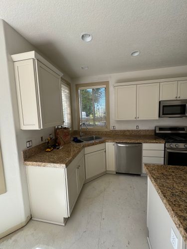 Kitchen and Cabinet Refinishing for AFP Painting LLC in Castle Rock, WA