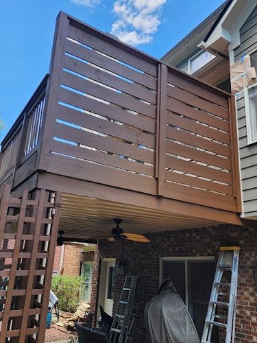 Deck & Fence Staining for Y N D Painting in Flowery Branch, GA