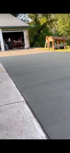 Concrete Slab Construction for CAIR CONCRETE & MASONRY LLC in Baldwin, WI