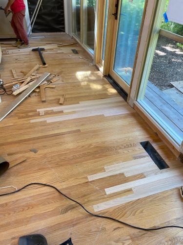 Sanding for Unique Hardwood Floors in Concord, CA