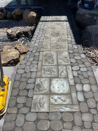 walkways for Paradise Lawnscapes in West Bend, WI