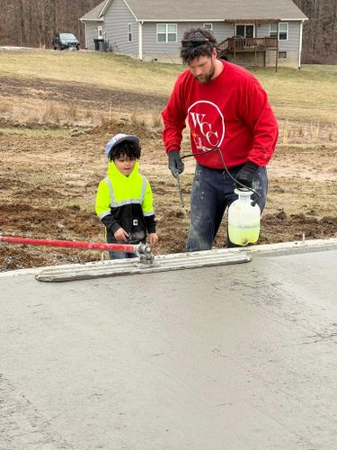 Porches, Patios, & Firepits for Whitfield Concrete Construction in Solsberry, IN