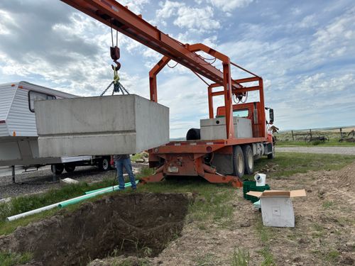 Foundation Digging for Z & S Construction in Billings Heights, MT