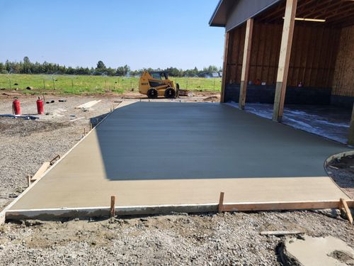 Foundation Work for TJR Concrete and Construction in Bend, OR