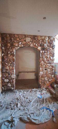 Fireplace Installation for Exquisite Techniques Construction LLC in Prescott, AZ