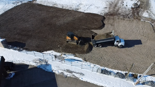 Commercial Excavation for Travis Excavating LLC in Olney,, IL