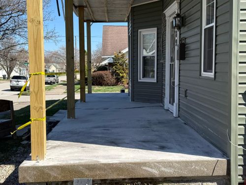 Porches, Patios, & Firepits for Whitfield Concrete Construction in Solsberry, IN