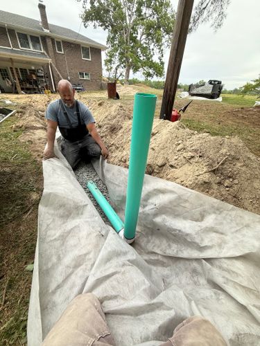 Exterior Drainage for ABC Service Company, LLC in Virginia Beach, VA
