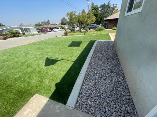 Artificial Turf Installation for Aidan Jade Landscaping in Riverside County, CA