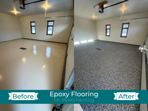 Epoxy Flooring for Mr. Mole's Painting in Bemidji, MN