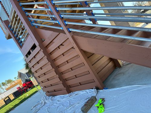 Interior/Exterior Staining for Ferrell’s Professional Painting & Home Services LLC in Panama City Beach, FL