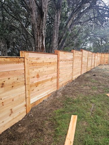 Fence Staining for Ansley Staining and Exterior Works in New Braunfels, TX