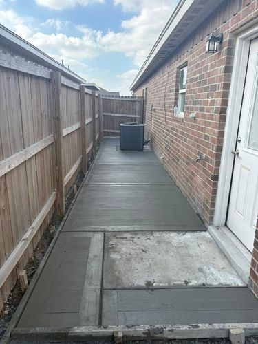 Concrete for Superior Painting and Metal Solutions in McAllen, TX
