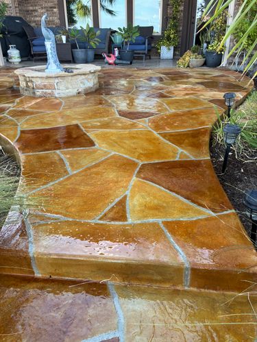 Concrete Flatwork for Keen Decorative Concrete in Corpus Christi, TX