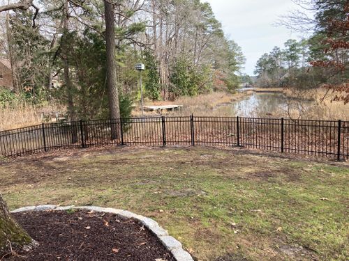 Aluminum Fencing for Sea Level Fence in Virginia Beach, VA
