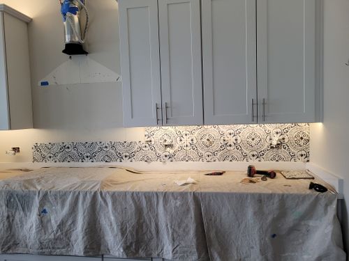 Tile Backsplash for Go-at Remodeling & Painting in Northbrook,  IL