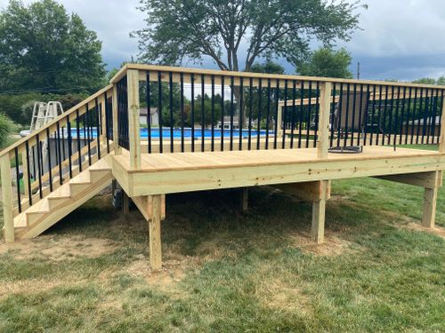 Deck & Patio Installation for Full Circle Design in Louisville, OH