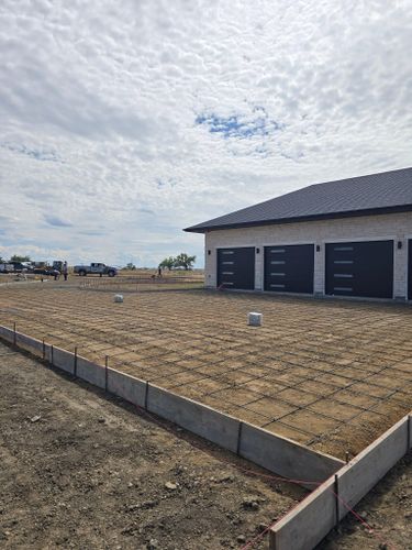 Concrete Slab Construction for Bazaldua Productions LLC. in Fort Collins, Colorado