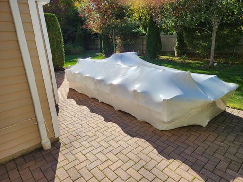 Shrink Wrapping Service for GEM Pool Service in Long Island, NY