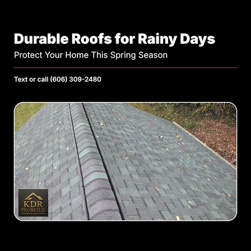 Roofing Installation for KDR ProBuild & Roofing Solutions in London, KY