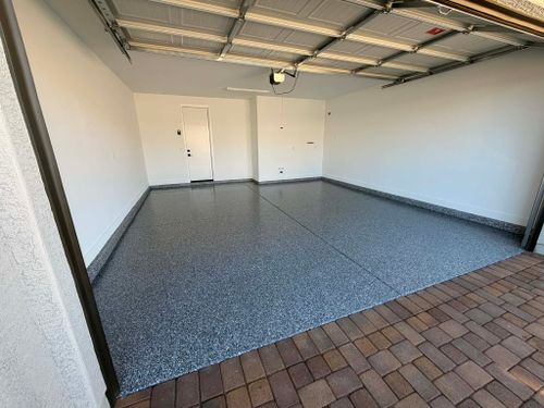 Epoxy Garage Coatings for PRYME EPOXY LLC in Mayer, AZ