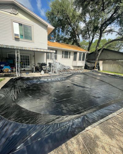 Epoxy Flooring for Diamond Club Roofing in Houston, TX