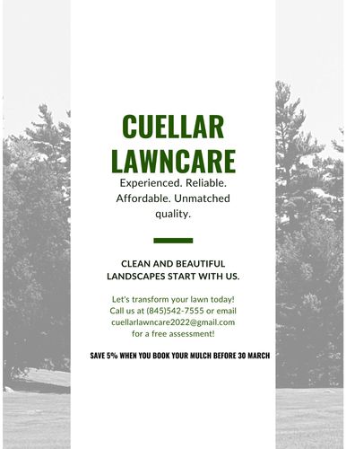 Mowing for Cuellar Lawn Care in Stone Ridge , NY 