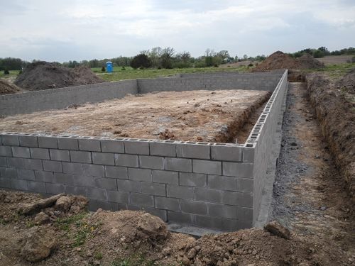 Concrete Slab Construction for CAIR CONCRETE & MASONRY LLC in Baldwin, WI