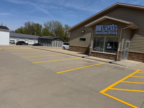 Line Striping for Midwest Line Striping LLC in Spirit Lake, IA