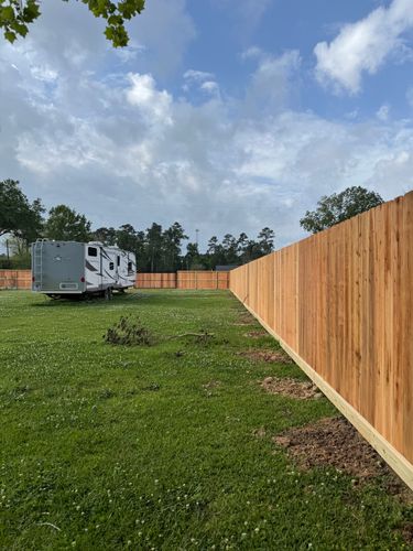 Fence Installation for Kingdom Fence in Houston, TX