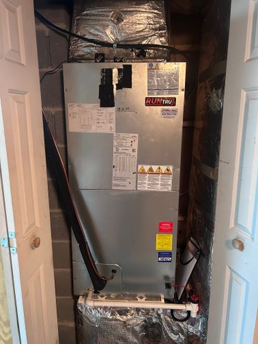 Installation of HVAC Systems for Chilly Willy Mechanical in Charlottesville, VA