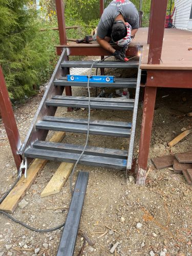 Deck Construction for Keeping Up With The Jones LLC in Corsicana, TX