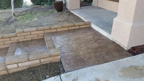 Stair Design & Installation for David Cordrey Concrete Construction in Hemet, CA