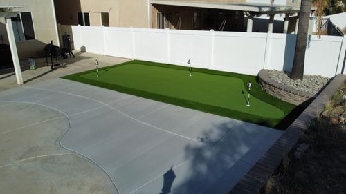 Artificial Turf Installation for Aidan Jade Landscaping in Riverside County, CA