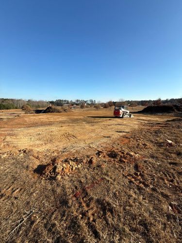 Skid Steer Work for Advantage Rental And Services in Youngsville, NC