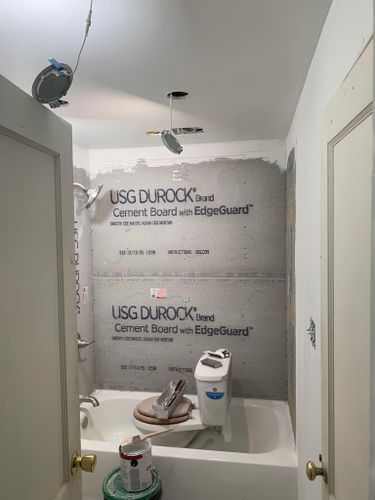 Bathroom Renovation for L.R. Platt Construction in Boonville, New York