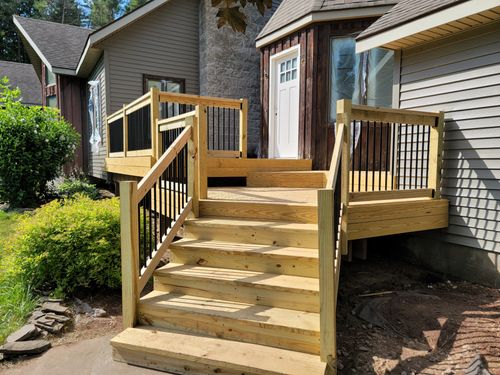 Deck & Patio Installation for Antonio's Home Improvement in Utica, NY