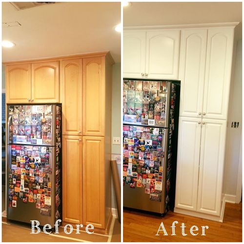 Kitchen Cabinets Refinishing for KorPro Painting in Spartanburg, SC