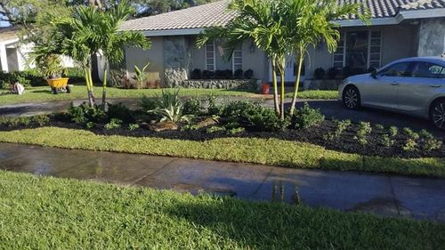Landscape Installation for Wallack And Sons Landscape Design And Management in Hollywood, Florida