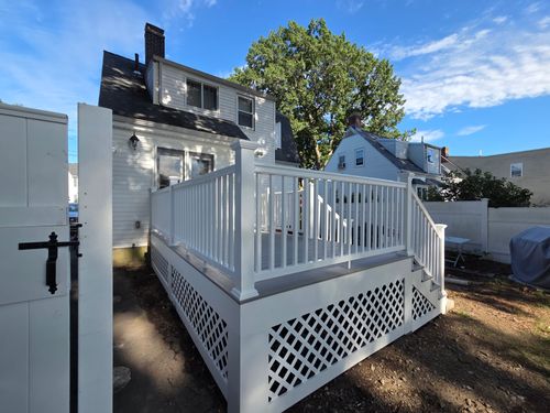 Deck Construction for Tuplin and Sons  in Braintree, MA
