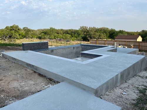Pool Installation for JR Concrete & Masonry  in San Antonio, TX