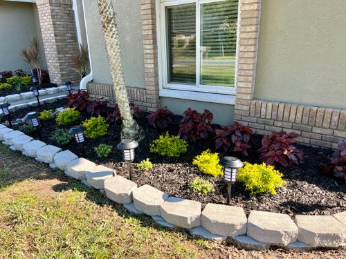 Mulch Installation for Verimay's Garden and Landscaping in Hillsborough County, FL