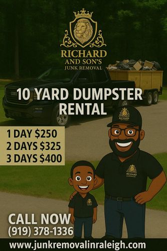  for Richard and Son's Junk Removal in Raleigh, NC