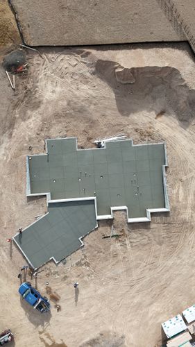 Concrete Slab Construction for B&M Concrete LLC in Longmont, CO