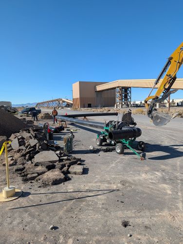 Underground Utility Services for Willow Enterprises LLC in Kanosh, UT