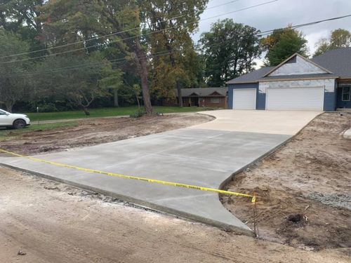 Driveways for Richard Custom Concrete in Bremen, IN