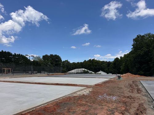 Monolithic Slabs for Wenkel Concrete, LLC in Sherrills Ford, NC